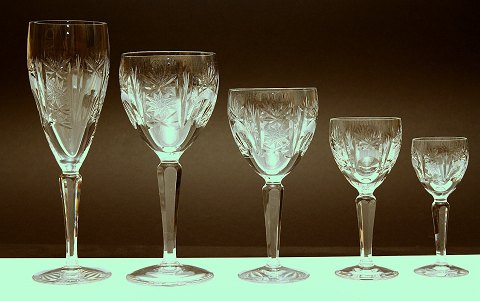 Heidelberg krystalglas,
Lyngby glas