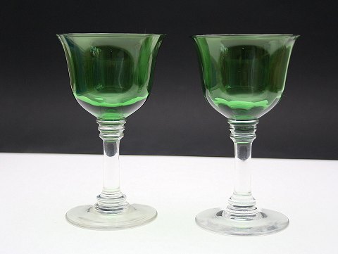 Knipling grønne hvidvinsglas, Holmegaard Glasværk