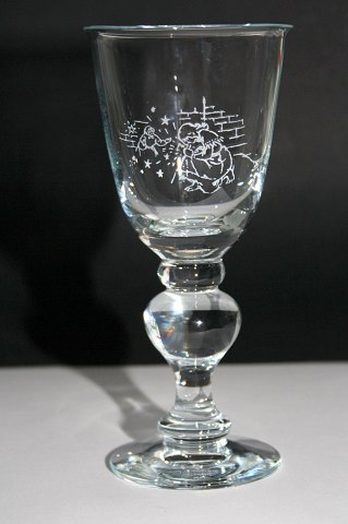 H.C. Andersen  pokalen, Holmegaard glasværk