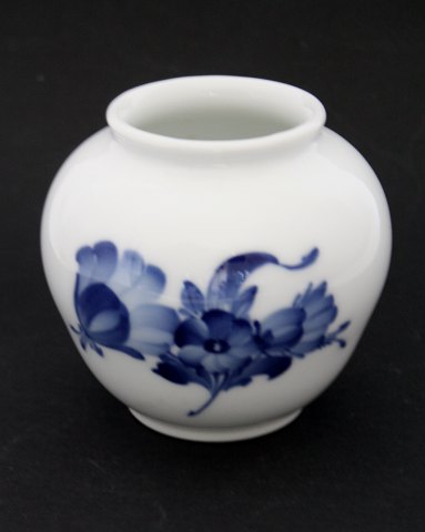 Buttet vase, Blå Blomst flettet, Royal Copenhagen