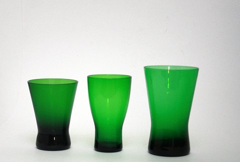 Ædelgrønne vandglas