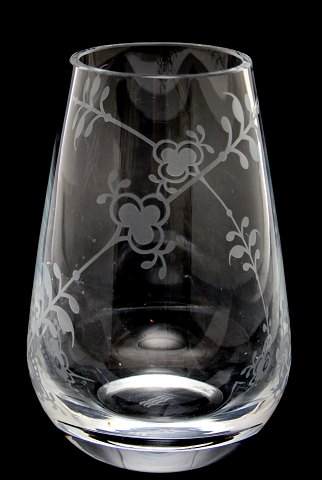 Vase med musselmalet motiv, Royal Copenhagen