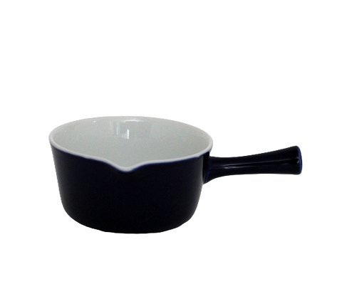 Lille smørnæb, kasserolle, Blå glasurfarver 2600, Lyngby