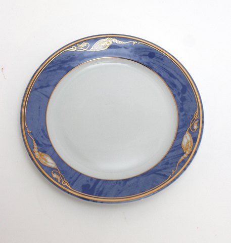 Kagetallerken, stor, Blå Magnolia, Royal Copenhagen